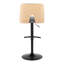 Tabouret de bar ajustable avec repose-pieds arrondi Saltram (ensemble de 2)-88309828-88309834