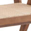 Fauteuil d'appoint en rotin et finition naturelle Velentina