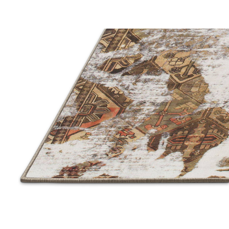 Abstract Indoor Rug, Rectangle 8' x 12'