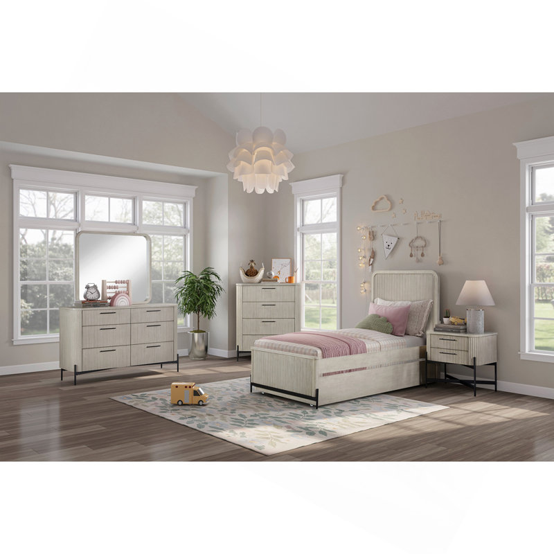 Commode 4 tiroirs - Taupe