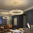 Modern Dimmable Led Crystal Ring Chandelier-1828035815