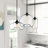 Cagdas 3 - Light Matte Black Pendant