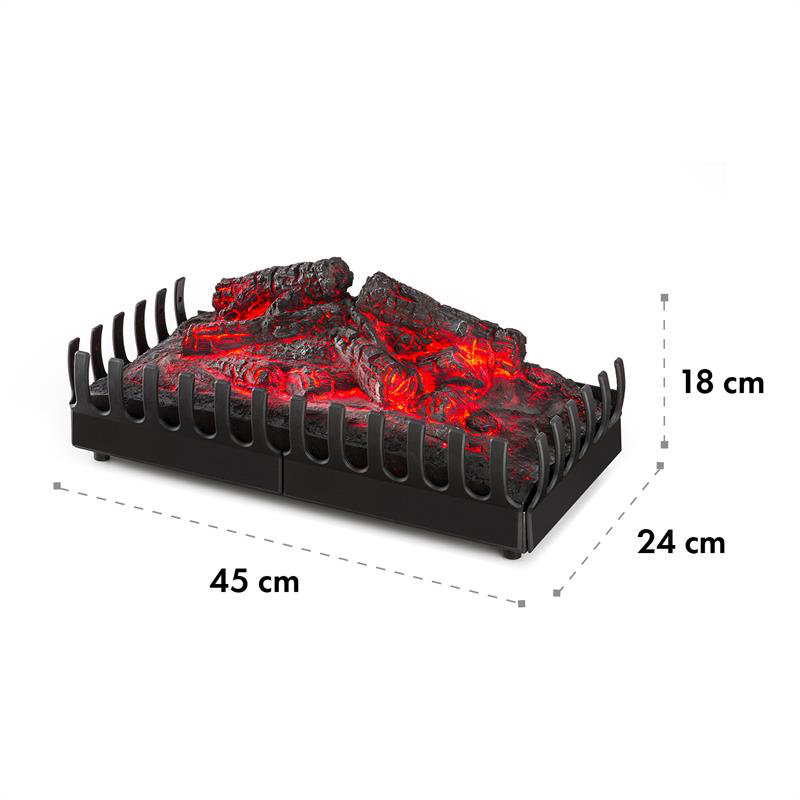 Klarstein 45cm W Electric Fireplace Insert