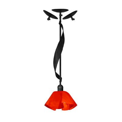 Sapin Handcrafted Glass 1-Light Pendant