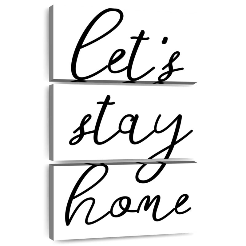 Kema «Stay Stay Home», typographie