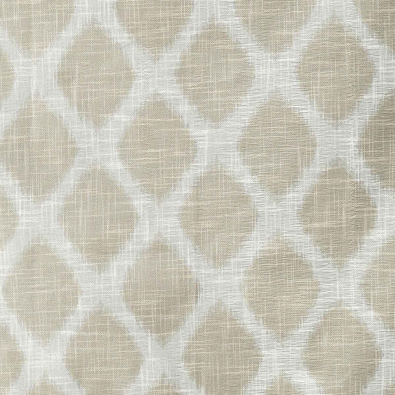 Panneau de rideau occultant imprimé Ikat (seulement 1 panneau PC), Taupe, H 50 po x l 84 po