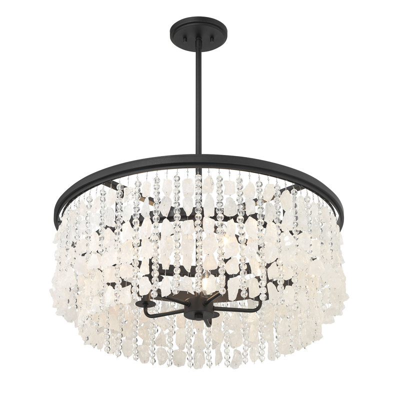 Shimmering Elegance 5 - Light Metal Chandelier