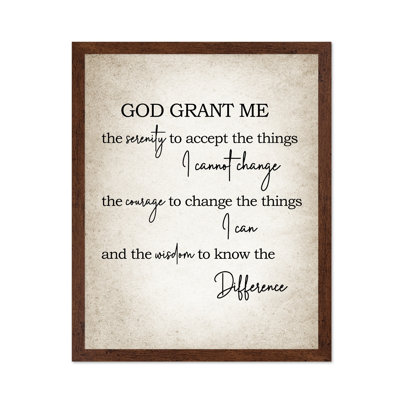 God Grant Me Sign