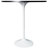 Heatherton Modern Bar Height Dining Table with Resin Top and Steel Pedestal Base Kitchen Table Seats 2-6 Person-1208304105-1208304107