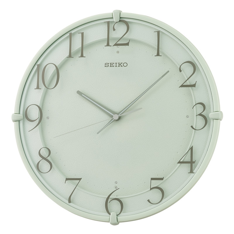 QXA778MRH Wall Clock, Green, Green
