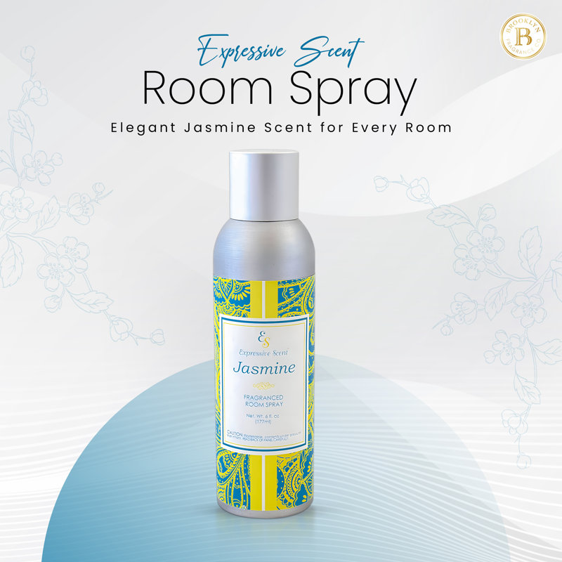 Expressive Scent Jasmine Fragranced Room Spray 6 oz