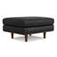 Repose-pieds rembourré l 33 po avec pieds en bois massif Morrison-318146237