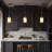 Natural Alabaster Modern Pendant Light Brass Kitchen Living Room-812652974