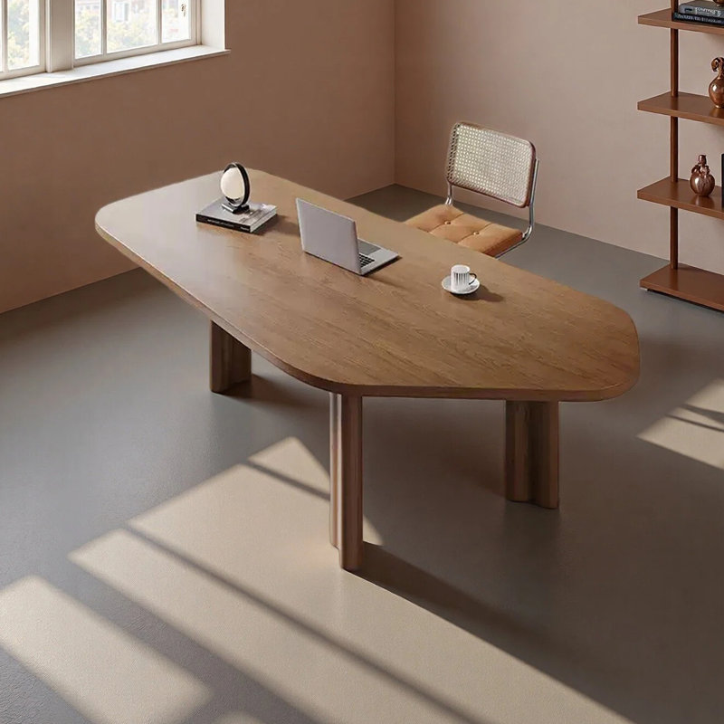 Bureau moderne et créatif, H 29,53 po x l 62,99 po x P 27,56 po