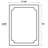 Odense High-Low Minimalist Angle Geometric Ivory/Cream Indoor/Outdoor Rug-105228529