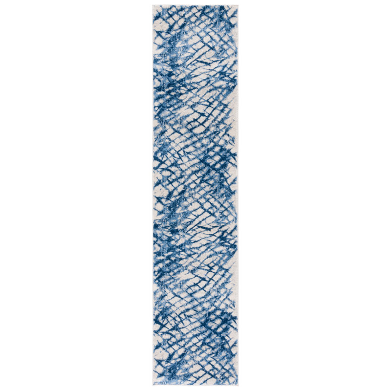 Jasper 100 Performance Abstract Rug, Runner 2' x 9'