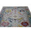 Tapis argenté 8 x 10 Oushak