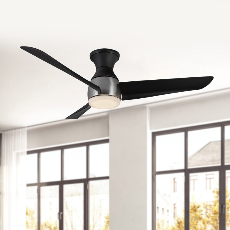 Thalia Smart LED Ceiling Fan, Brushed Nickel