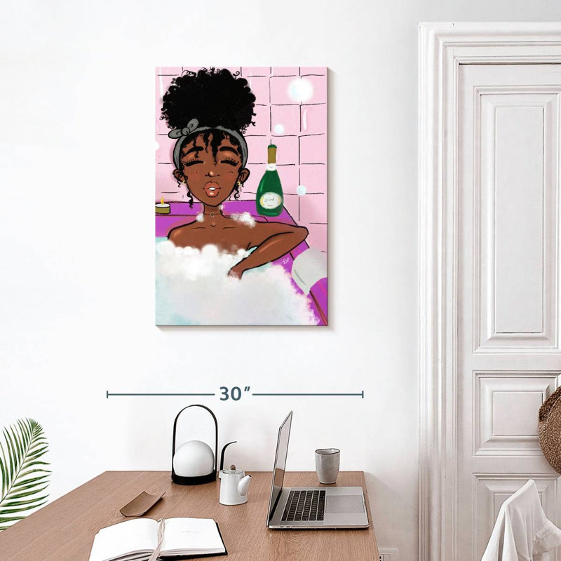 Leisha Just Relax, 30" H x 20" W