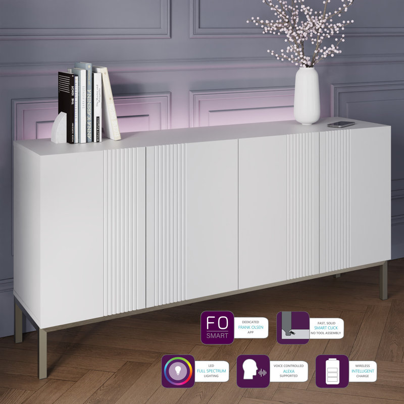 IONA 150cm Sideboard, White