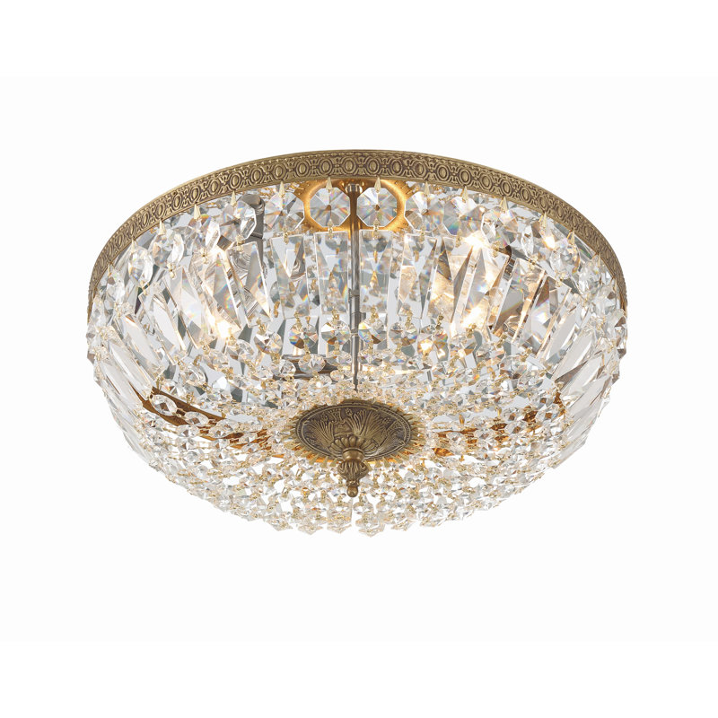 Waddell Flush Mount, Hand Polished