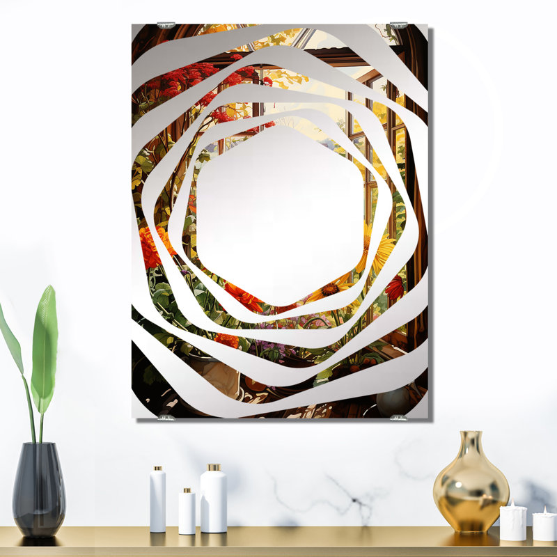 Loa - Miroir mural pour fenêtre, 32 po x 24 po