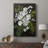 Alabaster Bouquet I -Custom Wrapped Gallery Cavas