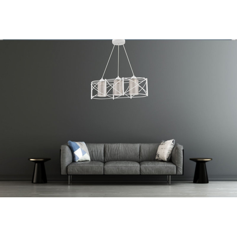 Lustre, Gris, Blanc