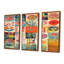 Grimaldi - Ensemble de décoration murale fleurs sauvages-108458068-108458069