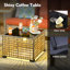 Ensemble 8 pièces de canapé d'extérieur en rotin de haute qualité avec table basse et chaise berçante-395971764