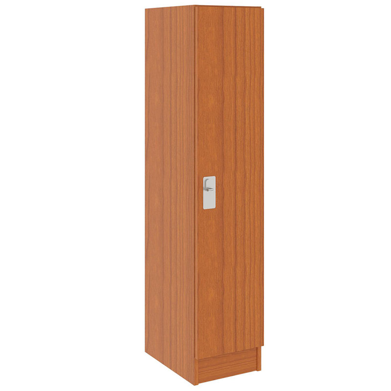 Armoire de vestibule de classe simple à un compartiment avec porte, Béton industriel