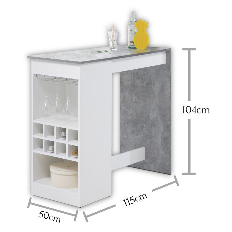 Colada Mini 115 cm Home Bar Cabinet