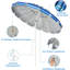 Mccray 220cm Beach Parasol