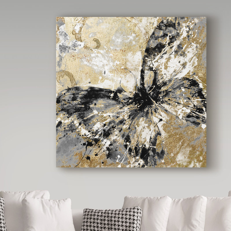 Jadaya «Free Gold», reproduction d'impression sur toile tendue, H 14 po x l 14 po