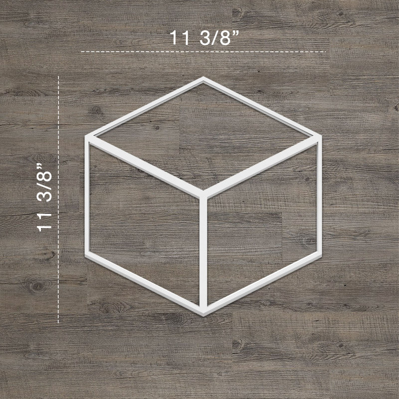 Wall Panel, 11.375" H x 11.375" W x 0.375" D
