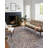 Chris Loves Julia x Loloi Rosemarie Oriental Graphite/Gold Rust/Ivory/Purple Area Rug-130136620
