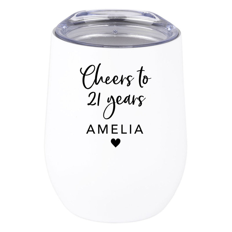 12 oz Gobelet à champagne en acier inoxydable