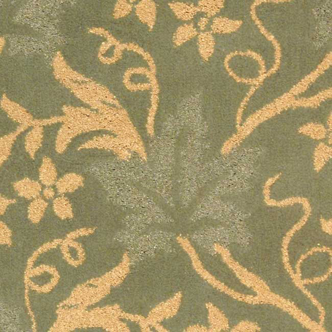Berkeley Berkley Wool Pile Floral Rug