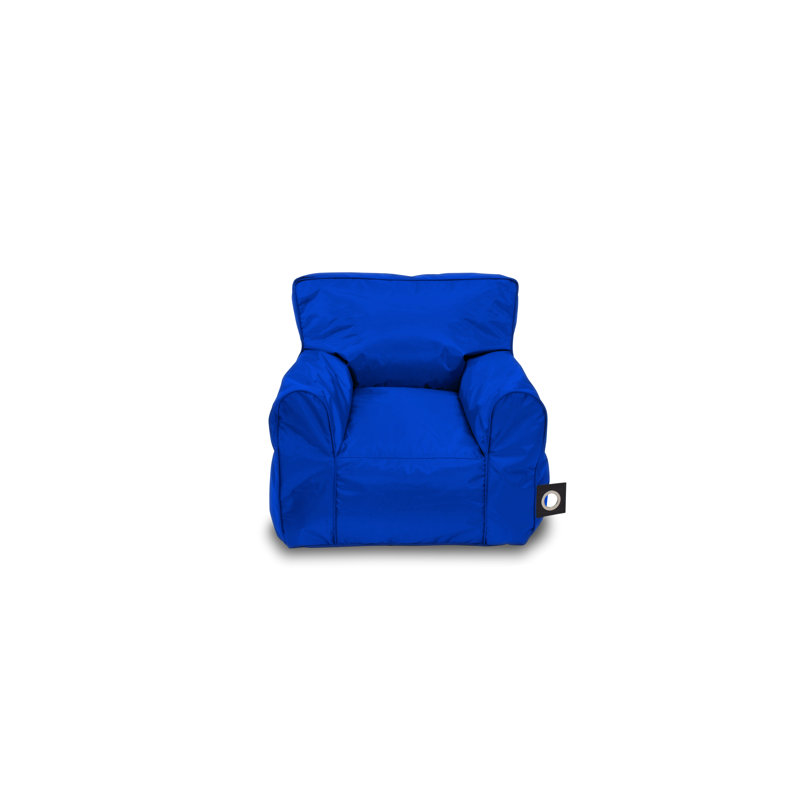 Outdoor Friendly Refillable Classic Bean Bag, Navy Blue