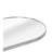 Silver 63 X 20IN Pill Shaped Full Lenghth Mirror Or Bathroom Mirror-718994386