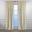 Rideau simple extra long et extra large en velours brillant de luxe-71241526-71241476