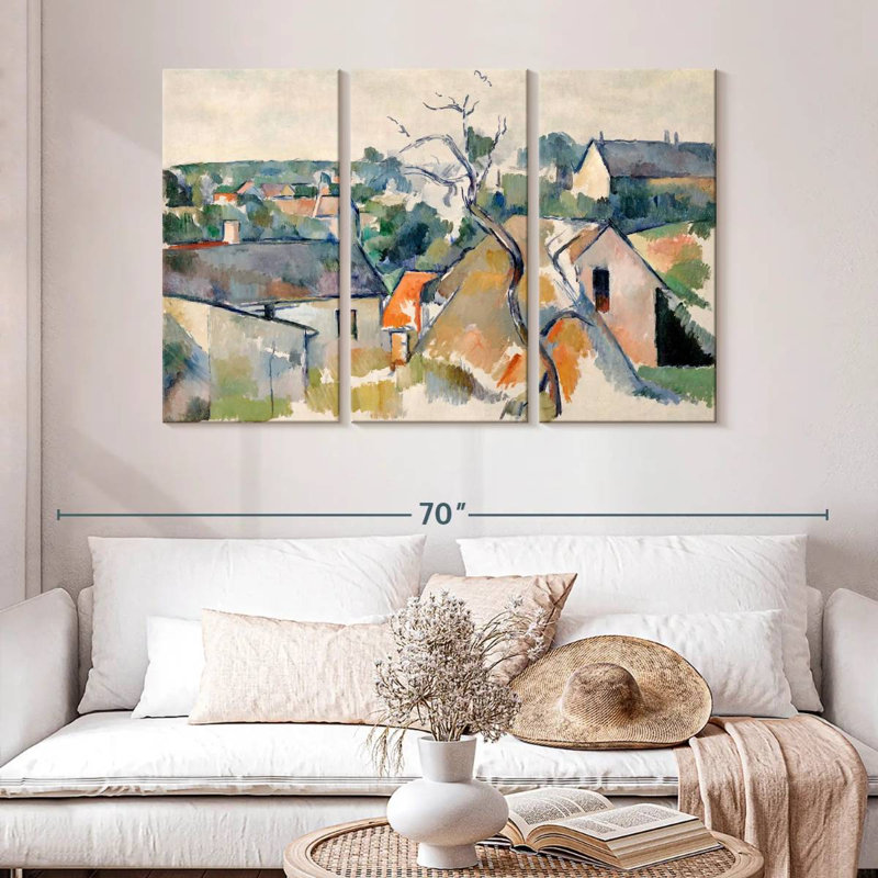 Avery Rooftops, 32" H x 50" W