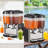 Stainless Steel Double Beverage Dispenser
