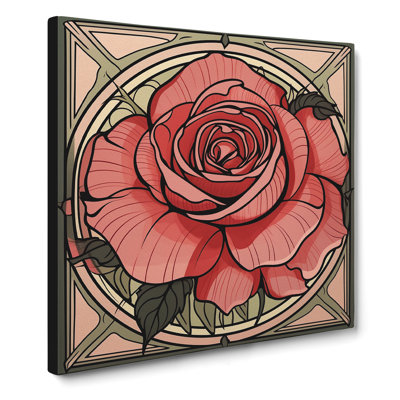 Rose - Wrapped Canvas