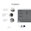 Meuble-lavabo simple 48 po Belmar-593049014-629610018