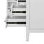 Meuble-lavabo de 30 po sans lavabo supérieur, base d'armoire seulement, armoire de rangement de salle de bain avec 3 tiroirs, une porte avec tablette-2595507