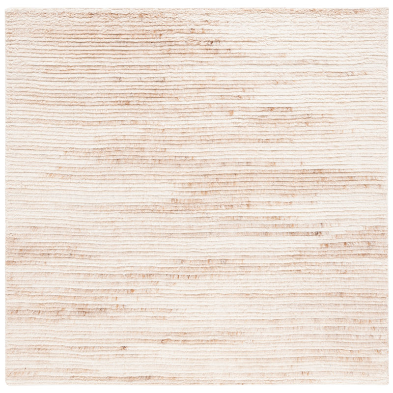 Sennott Hand Woven Performance Rug, Square 6'