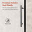 Porte de douche ronde sans cadre-127317796
