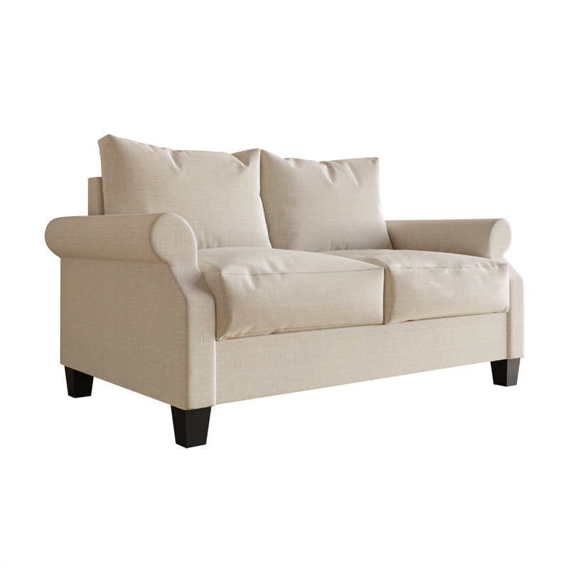 Mayner 3 - Piece Living Room Set, Beige Linen