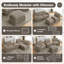Canapé modulaire avec repose-pieds Boneless-1690704840